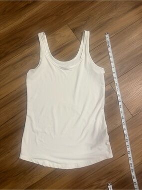 No Boundaries White Women's Scoop Neck Tank